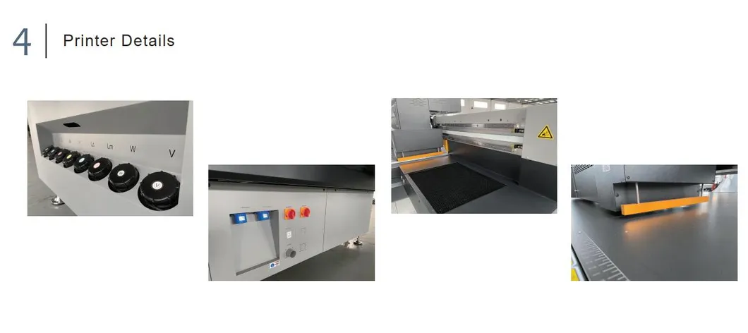 8 Color Glass Printing Machine with Ricoh Gen5 Gen6 Printheads