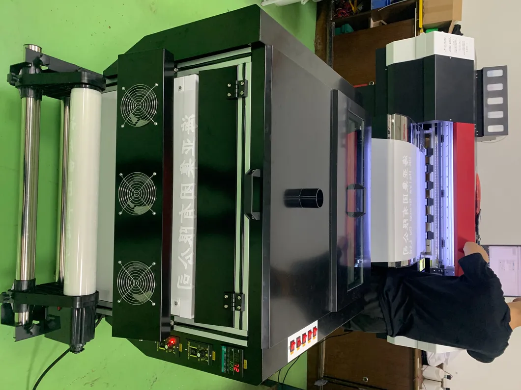 Automatic Digital Pet Heat Press Printing Machine with Water Based Ink Cmyk+W