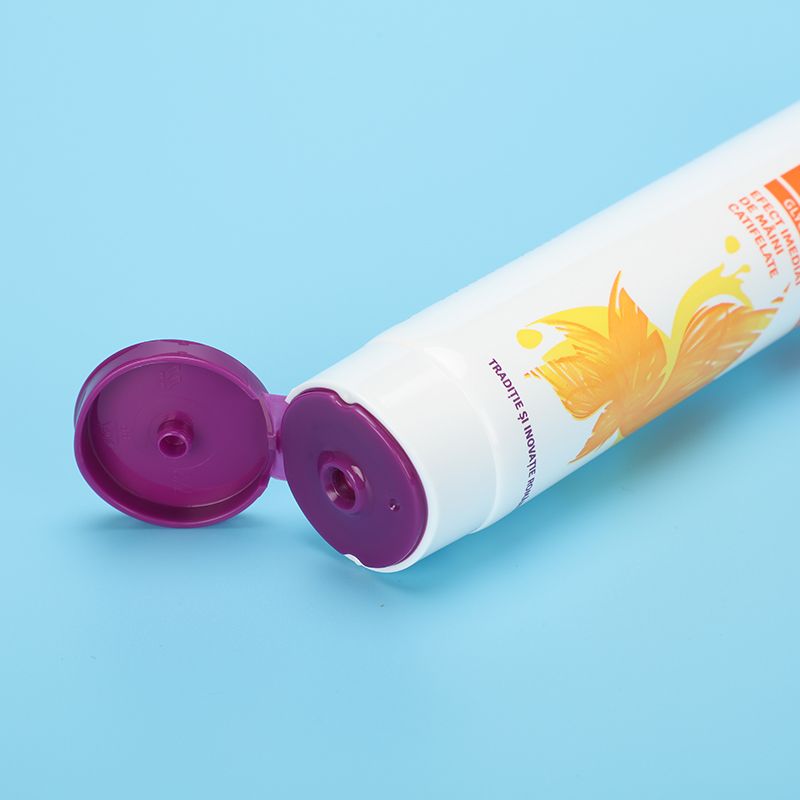 D40 Cosmeitc Tube with Two Color Flip Top Caps for Skin Packaigng