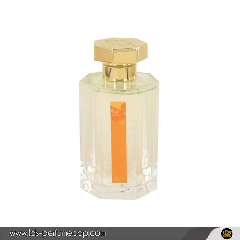 Fea15 Metal Luxury Niche Perfume Bottles Glass Jar with Crimp Neck
