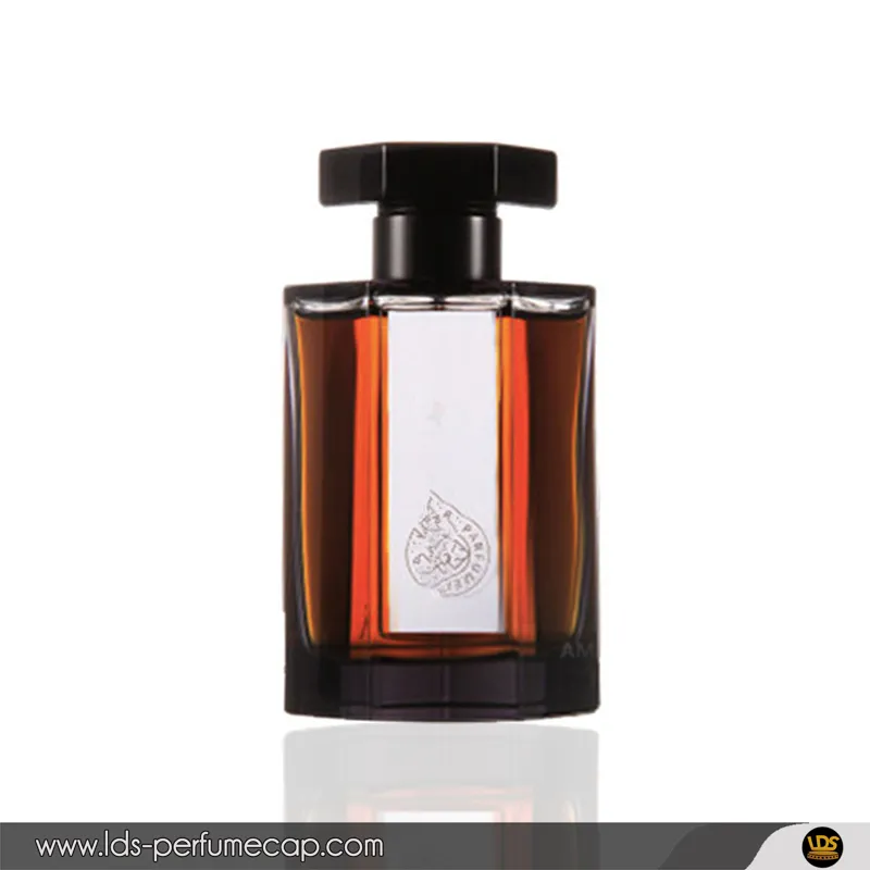 Fea15 Metal Luxury Niche Perfume Bottles Glass Jar with Crimp Neck