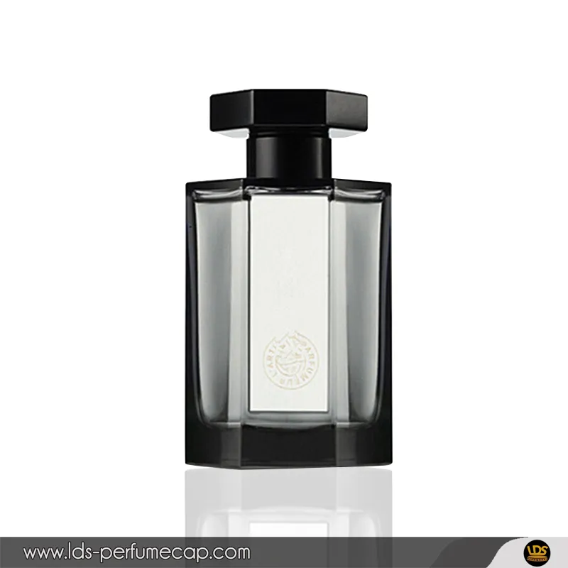 Fea15 Metal Luxury Niche Perfume Bottles Glass Jar with Crimp Neck