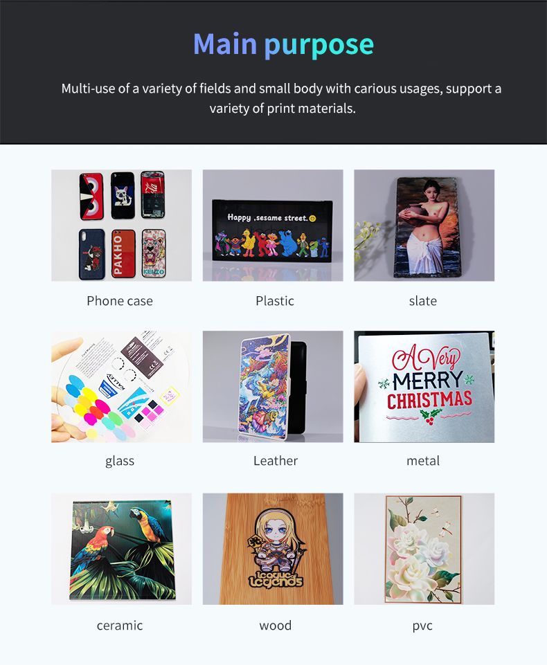 Flatbed Printer Digital Printing Machine for Glass Paper Photocopy Machine