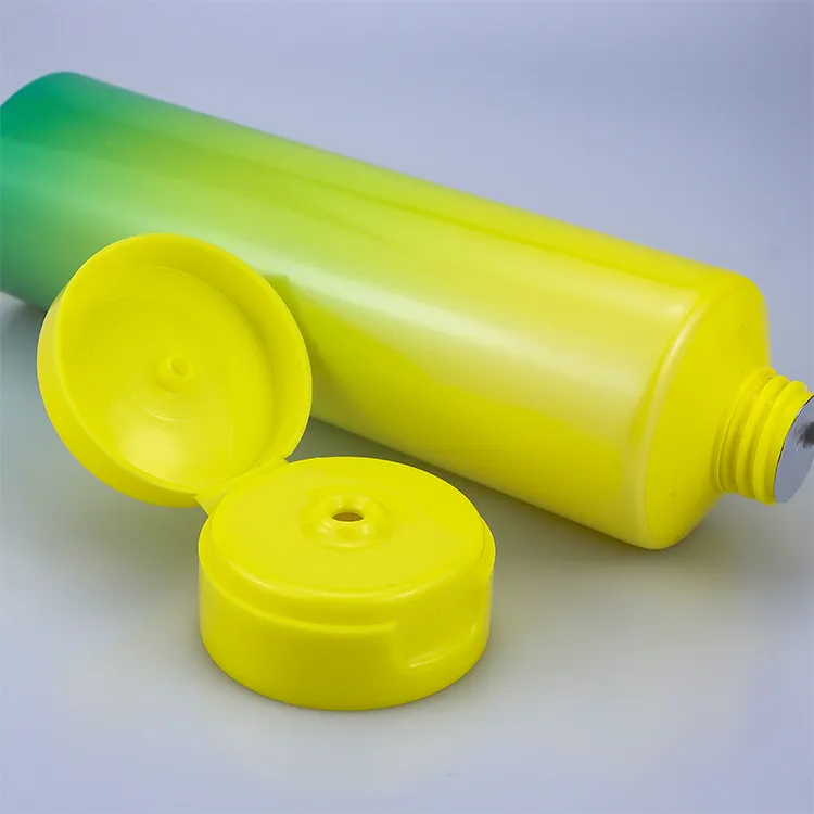 Gradient Ramp in Colored Tube for Body Wash or Hair Conditioner Cosmetic Packaging From China