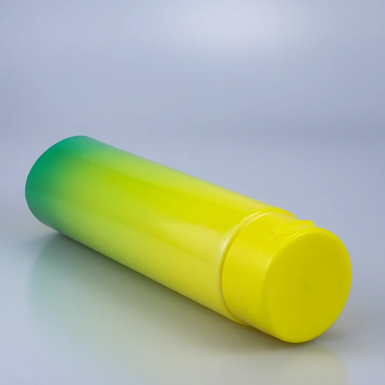 Gradient Ramp in Colored Tube for Body Wash or Hair Conditioner Cosmetic Packaging From China