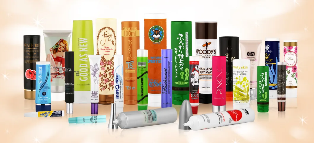 Gradient Ramp in Colored Tube for Body Wash or Hair Conditioner Cosmetic Packaging From China