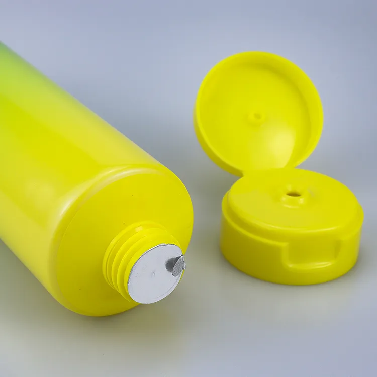 Gradient Ramp in Colored Tube for Body Wash or Hair Conditioner Cosmetic Packaging From China