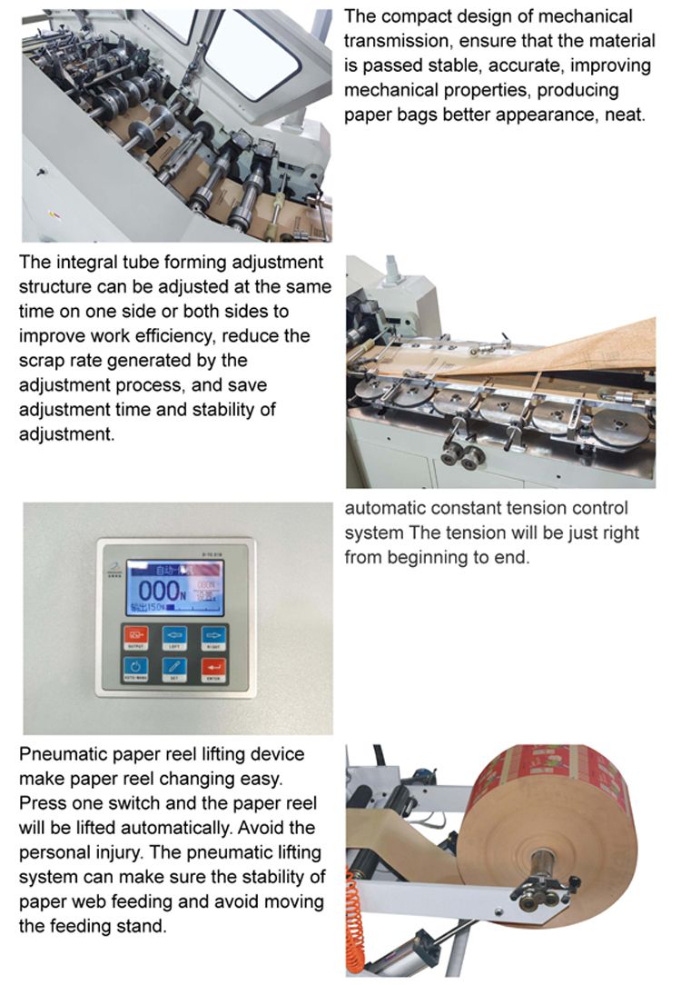 Hot Products Lsb-330 Mini Shopping Bag Paper Produce Paper Making Machine