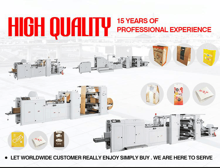 Hot Products Lsb-330 Mini Shopping Bag Paper Produce Paper Making Machine