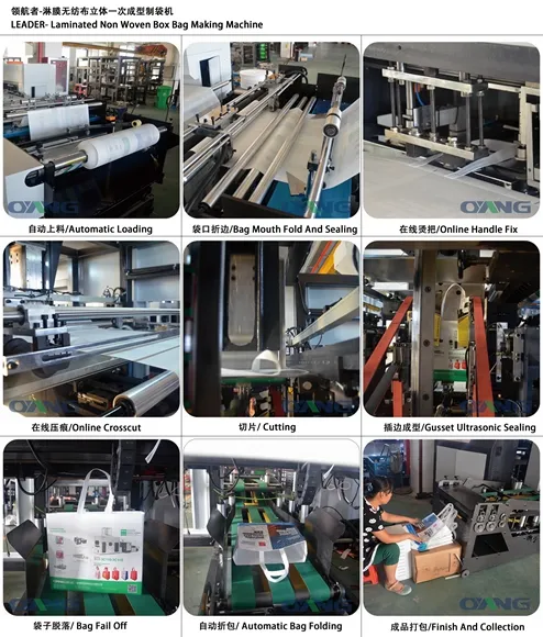 Non Woven Side Gusset Bag Making Machine