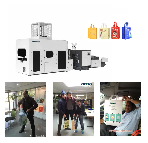 Non Woven Side Gusset Bag Making Machine
