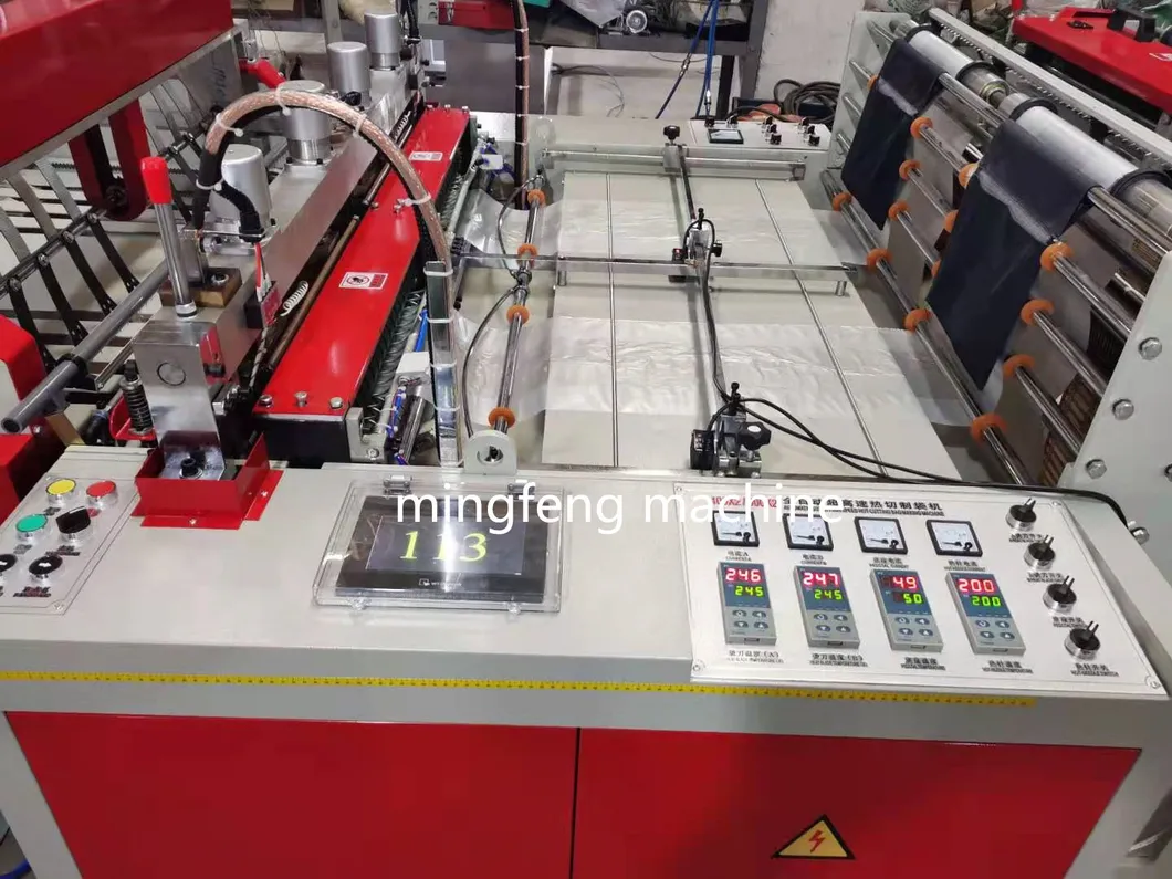 Polythene Biodegradable Plastic Shopping T-Shirt Bag Making Machine Price