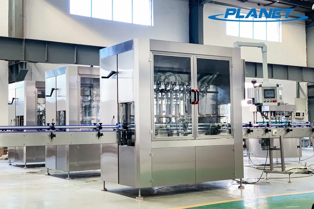 Professional High Viscosity Gel Hand Sanitizer Bottle Filling Machine