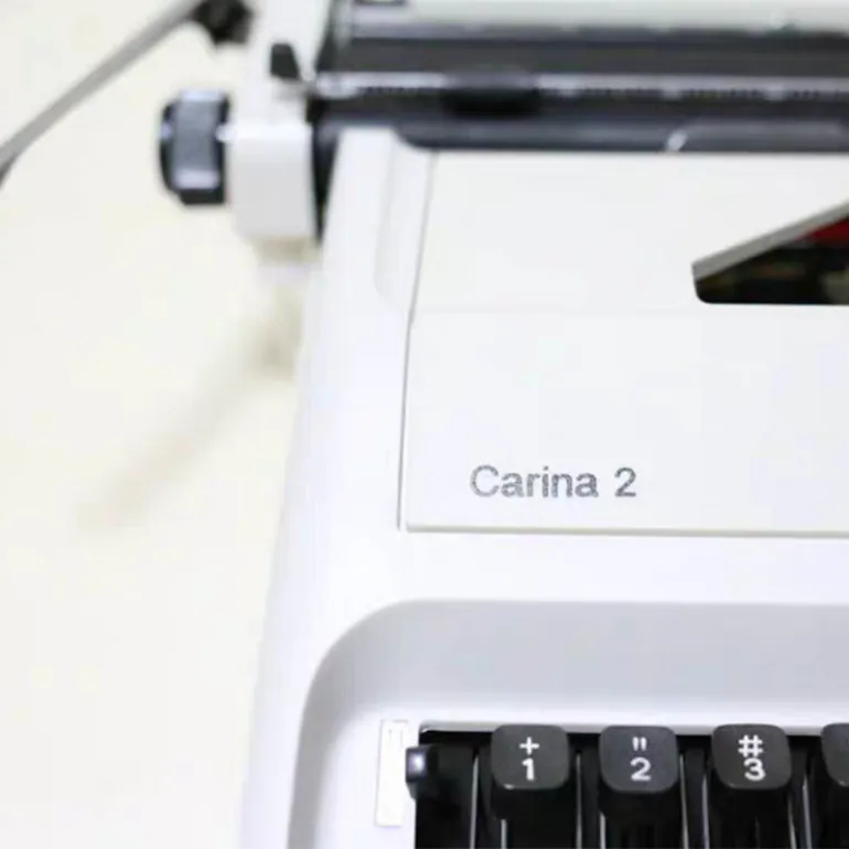 Retro Mechanical Wired & Wireless Keyboard Mechanical English Russian Typewriter/Ribbon Printer with Tablet Stand Portable Manual/ Old Printer