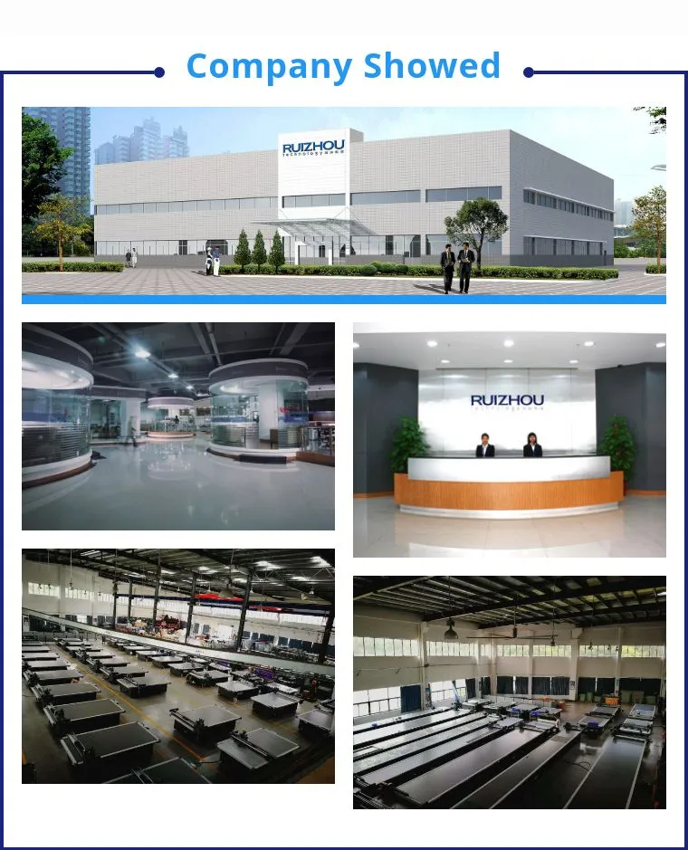 Ruizhou Digital Auto Feeding Flatbed Cutter Sticker Label Cutting Plotter