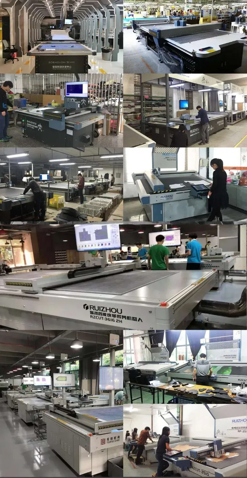 Ruizhou Digital Auto Feeding Flatbed Cutter Sticker Label Cutting Plotter