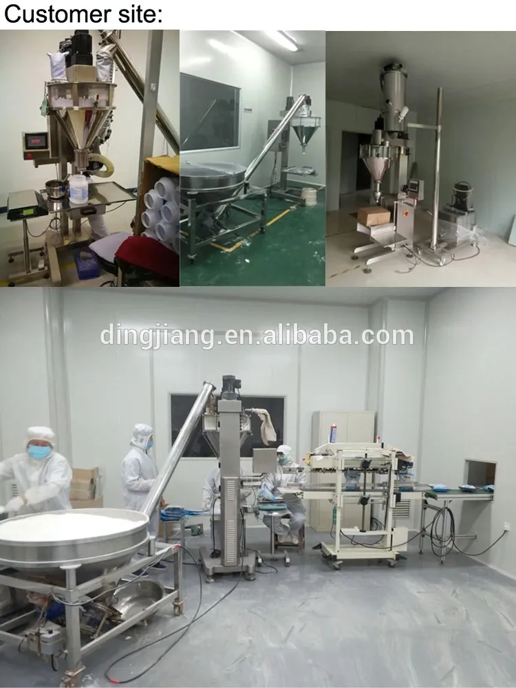 Semi Automatic 500g 5kg Pharma Food Powder Filling Machine