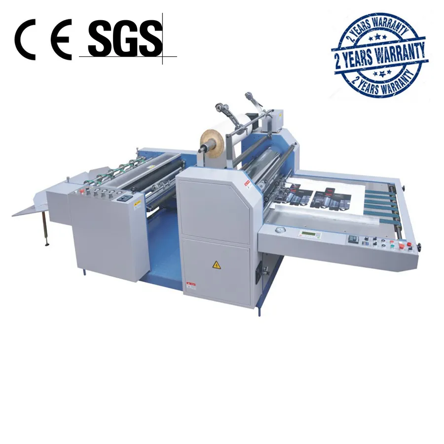 Semi Automatic Sheet to Sheet Hot Melt Coating Lamination Cardboard Carton Split Laminating Machine (SFML-1100B)