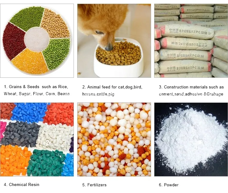 SGS CE FDA Strong 5kg 20kg 25kg 50kg 100kg Packaging Charcoal Millet Rice Food Fertilizer Seed Feed Polypropylene BOPP PP Woven Bag