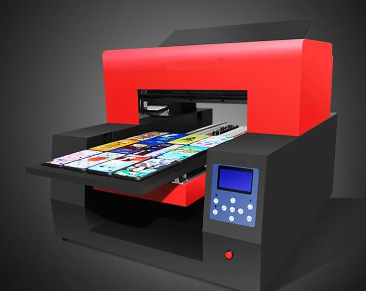 Small A3 Format Flatbed UV Printer Benchtop UV Printer R330 UV Ink Printing Machine