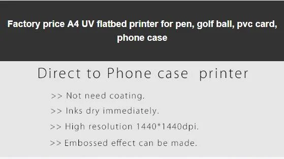Small A3 Format Flatbed UV Printer Benchtop UV Printer R330 UV Ink Printing Machine