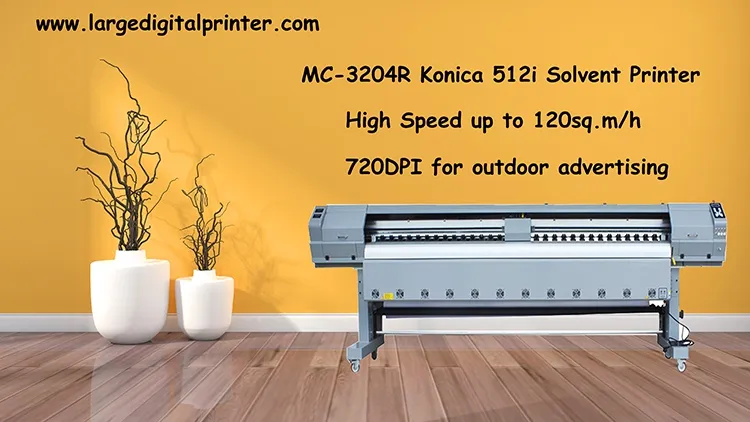 Top Selling Konica 1024 Roll to Roll Car Wrapping 3.2m Single Pass Digital Printer
