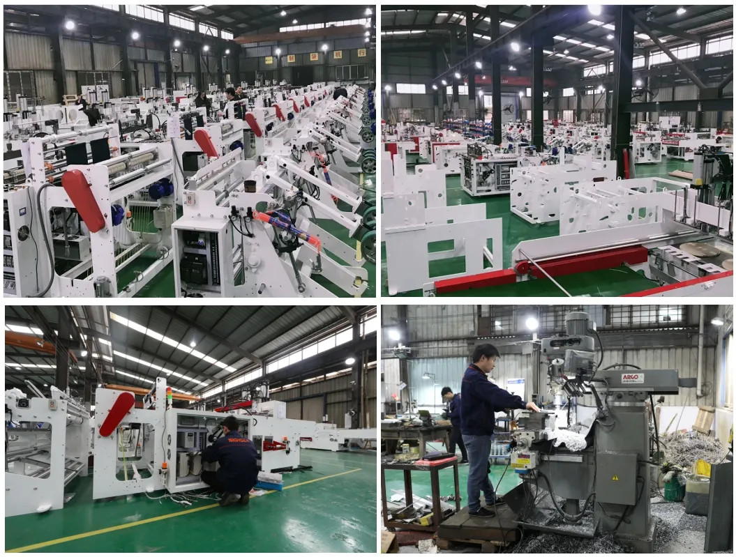 Two Lines Servo Motor Control Hot Cutting PLC Computer Control Biodegradable Packing T-Shirt Supermarket HDPE LDPE Bag Making Machine