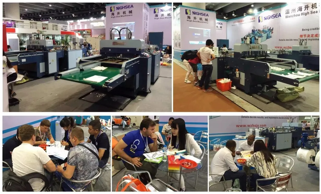Two Lines Servo Motor Control Hot Cutting PLC Computer Control Biodegradable Packing T-Shirt Supermarket HDPE LDPE Bag Making Machine