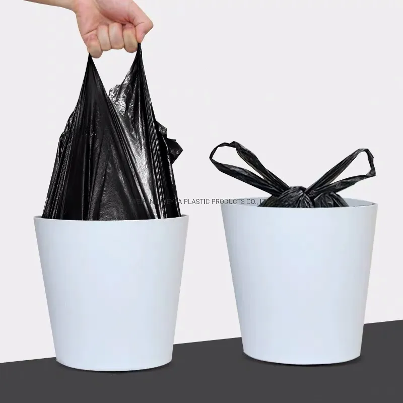 Wholsale Plastic T-Shirt Bags, Food Grade HDPE/LDPE Printed Bags, Popular Eco-Friendly Plastic Packaging Bags
