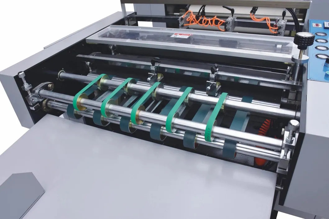 Yfmb-1100b Semi-Automatic Laminating Width Semi Auto Pneumatic Pressure Laminating Machine Electric Laminating Machine with Auto Cutting Paper